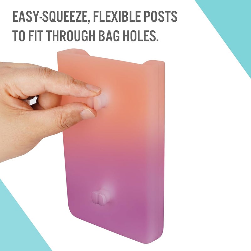 Tributary Brands - Pink Ombré Phone Holder for Bogg Bag and Simple Modern Bag - Made of Silicone and Fits All Phone Sizes - Image 5
